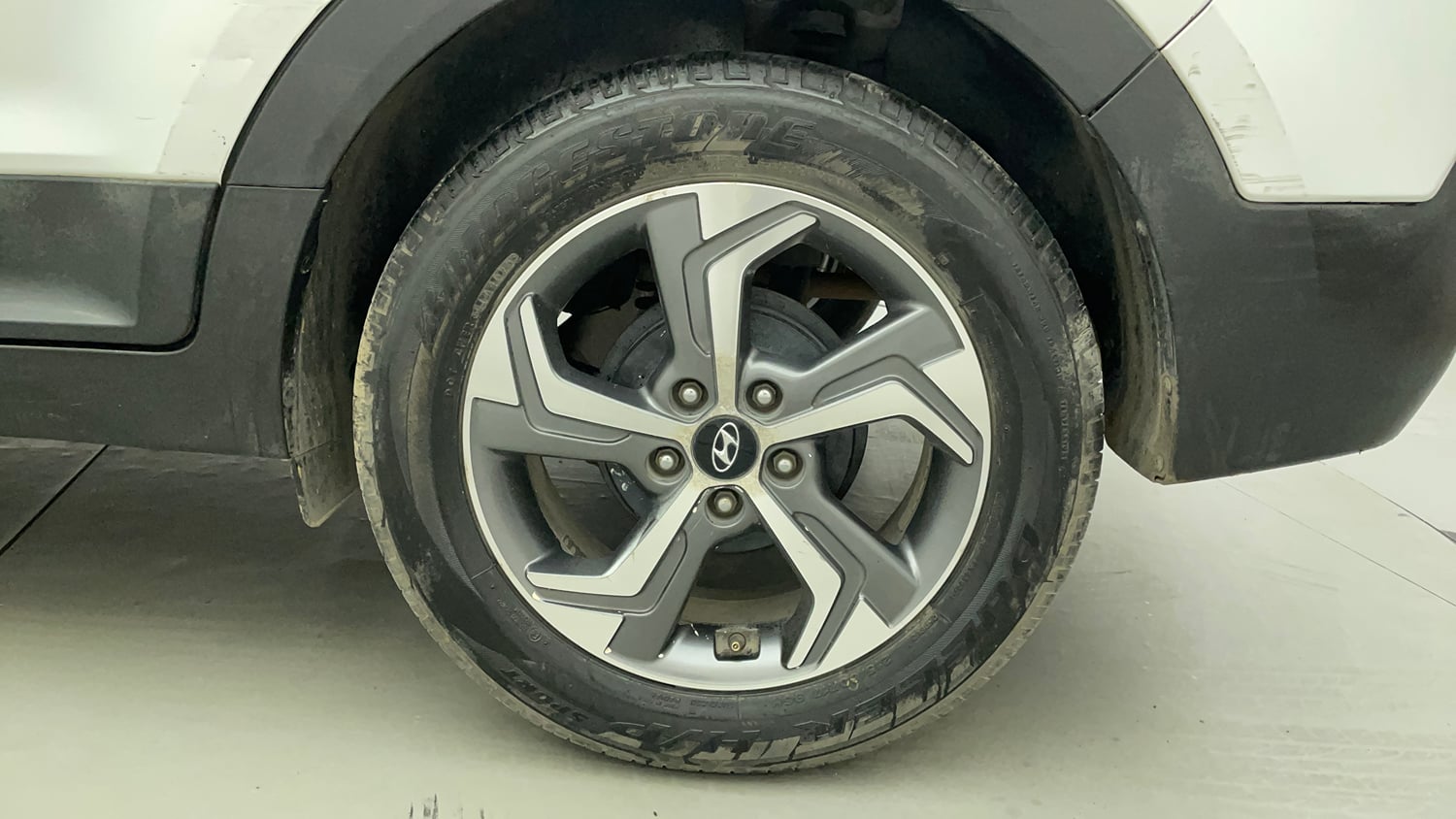 Used 2019 Hyundai Creta SX 1.6 (O) Petrol Petrol Manual tyres LEFT REAR TYRE RIM VIEW