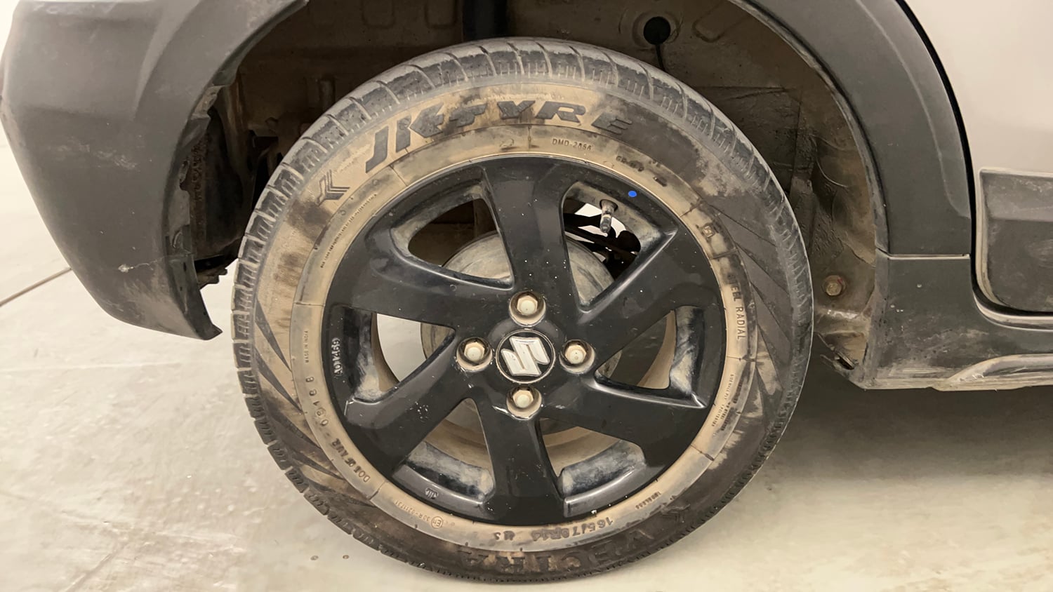 Used 2018 Maruti Suzuki Celerio X Zxi (Opt) Petrol Manual tyres RIGHT REAR TYRE RIM VIEW