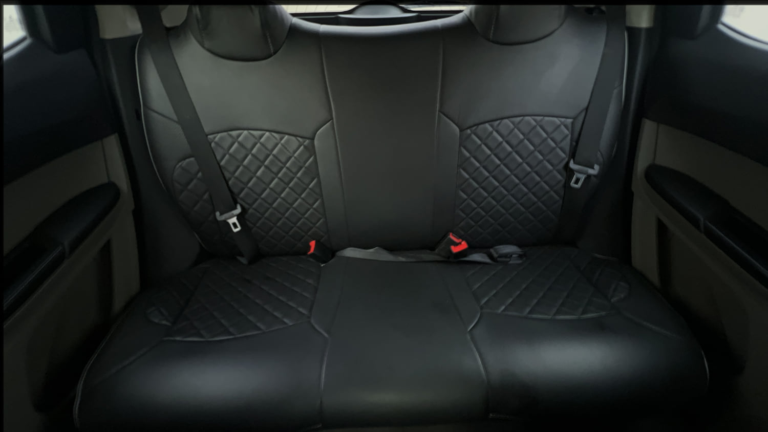 Used 2019 Tata Tiago Revotron XZ Plus Dual Tone Petrol Manual interior REAR SEAT CONDITION VIEW