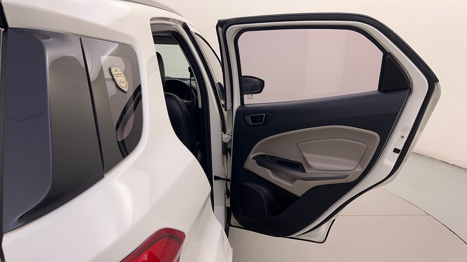 Used 2021 Ford EcoSport Titanium 1.5L TDCi Diesel Manual interior RIGHT REAR DOOR OPEN VIEW