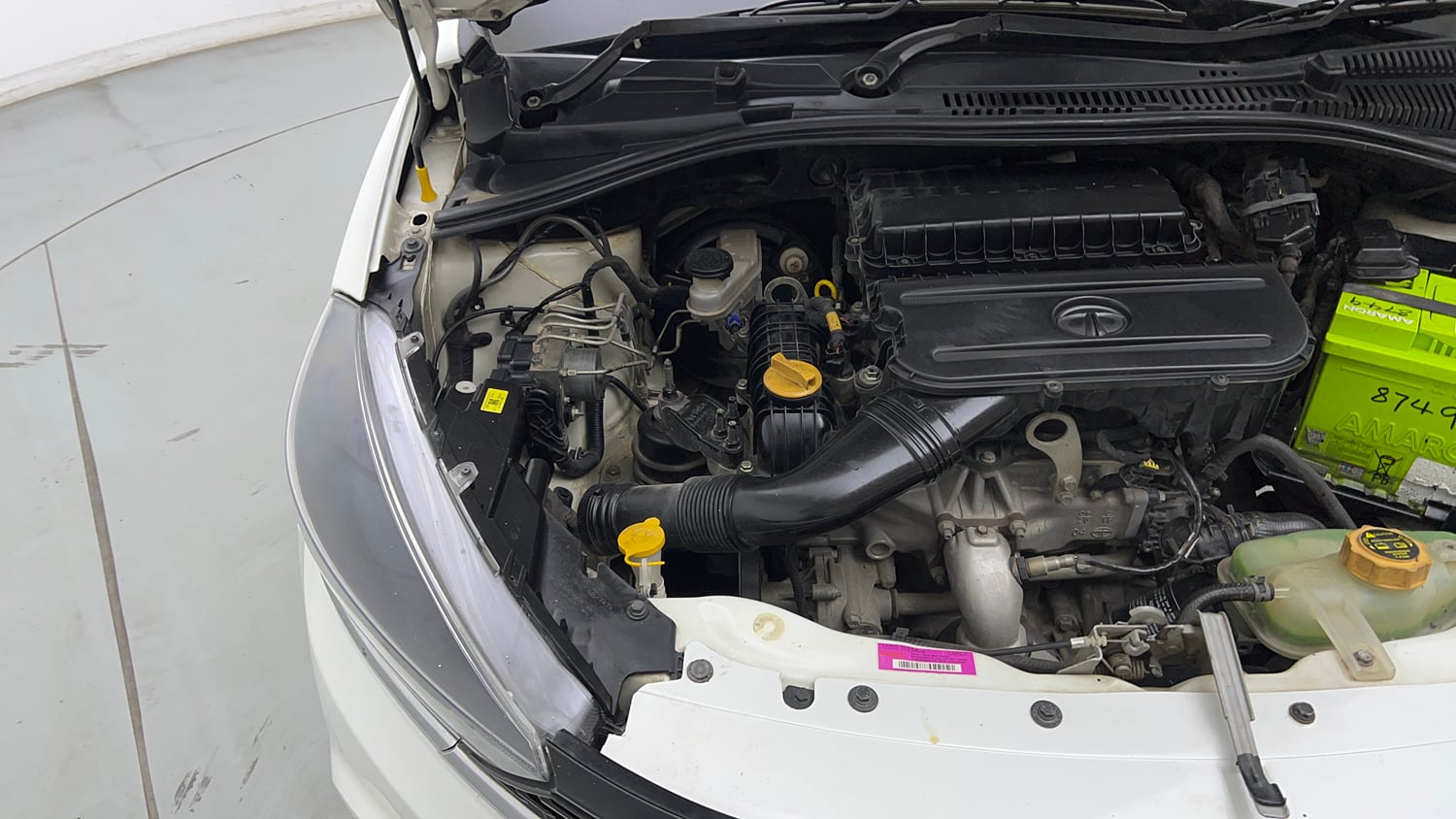 Used 2020 Tata Tiago XZA Petrol Automatic engine ENGINE RIGHT SIDE VIEW