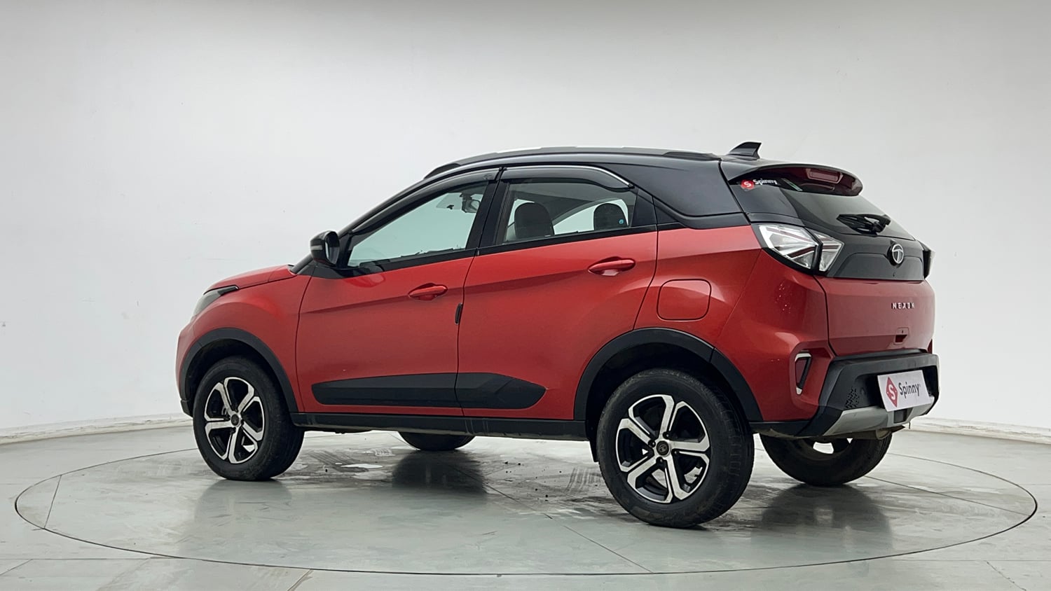 Used 2022 Tata Nexon XZA Plus Petrol Automatic exterior LEFT REAR CORNER VIEW