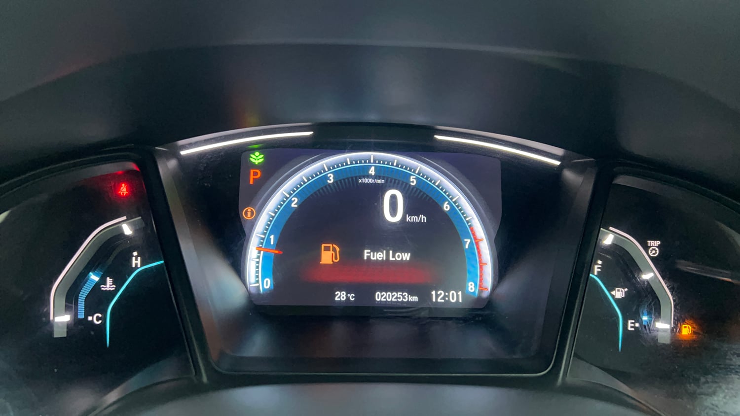 Used 2020 Honda Civic VX CVT Petrol Petrol Automatic interior CLUSTERMETER VIEW