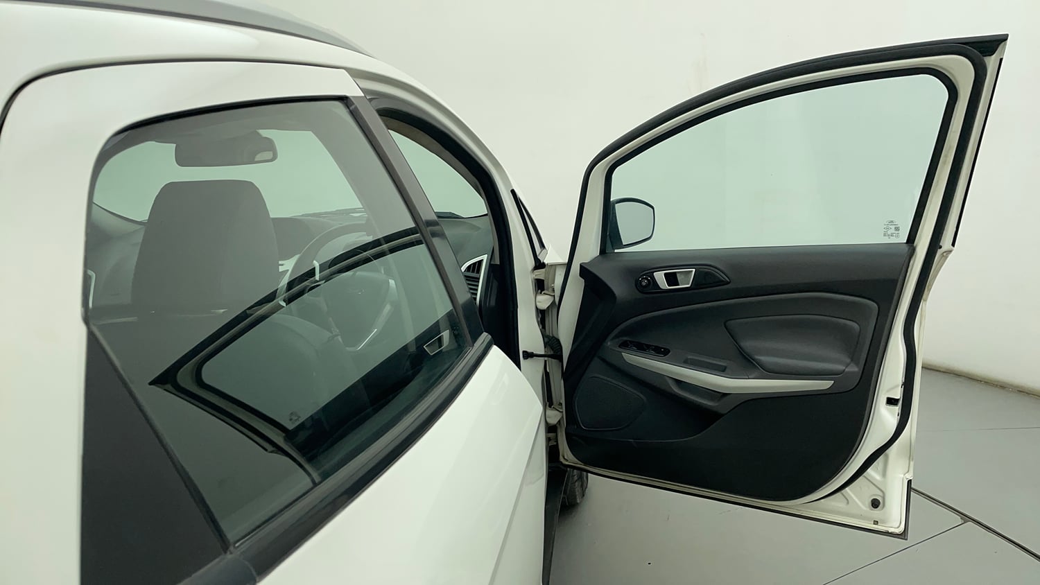 Used 2017 Ford EcoSport Titanium 1.5L TDCi Diesel Manual interior RIGHT FRONT DOOR OPEN VIEW