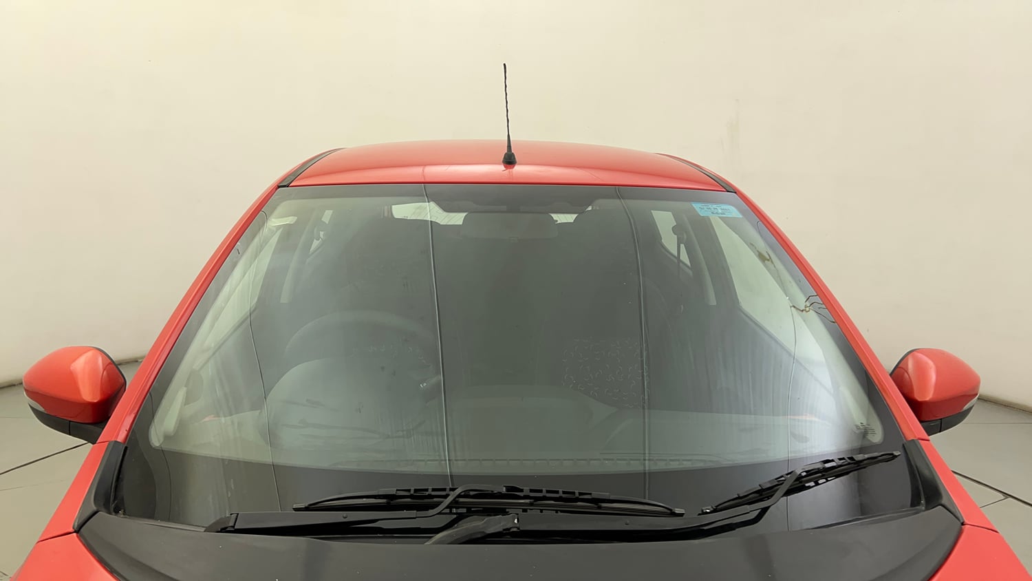 Used 2021 Tata Tiago XZ Petrol Manual exterior FRONT WINDSHIELD VIEW
