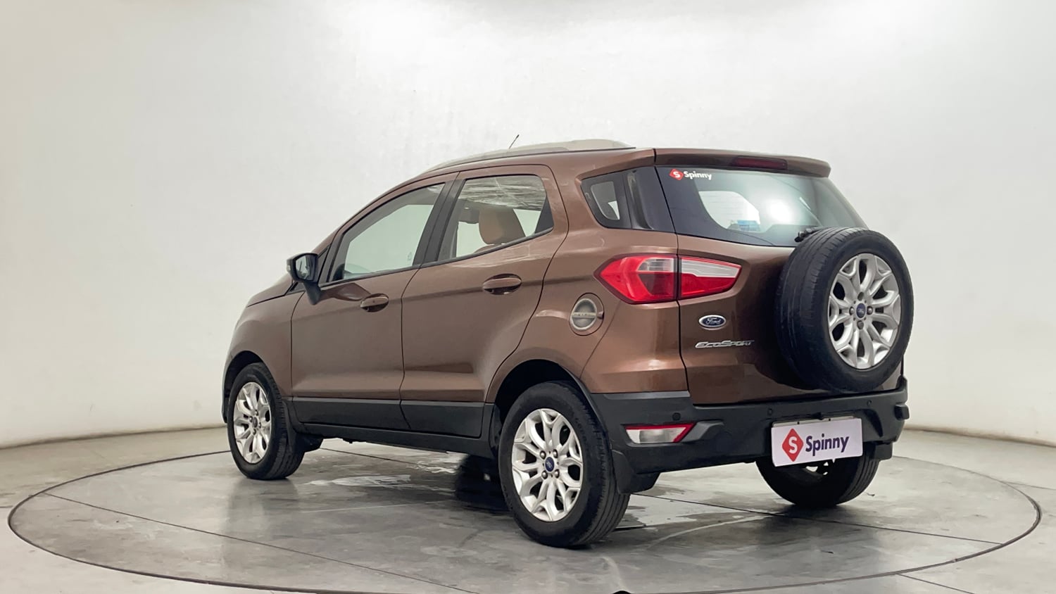 Used 2016 Ford EcoSport Titanium 1.5L Ti-VCT AT Petrol Automatic exterior LEFT REAR CORNER VIEW