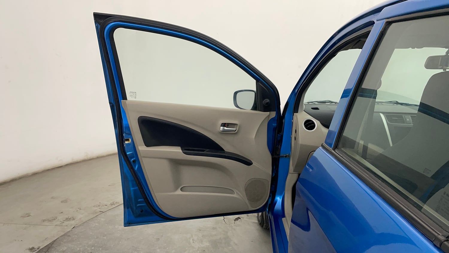 Used 2016 Maruti Suzuki Celerio VXi AMT Petrol Automatic interior LEFT FRONT DOOR OPEN VIEW