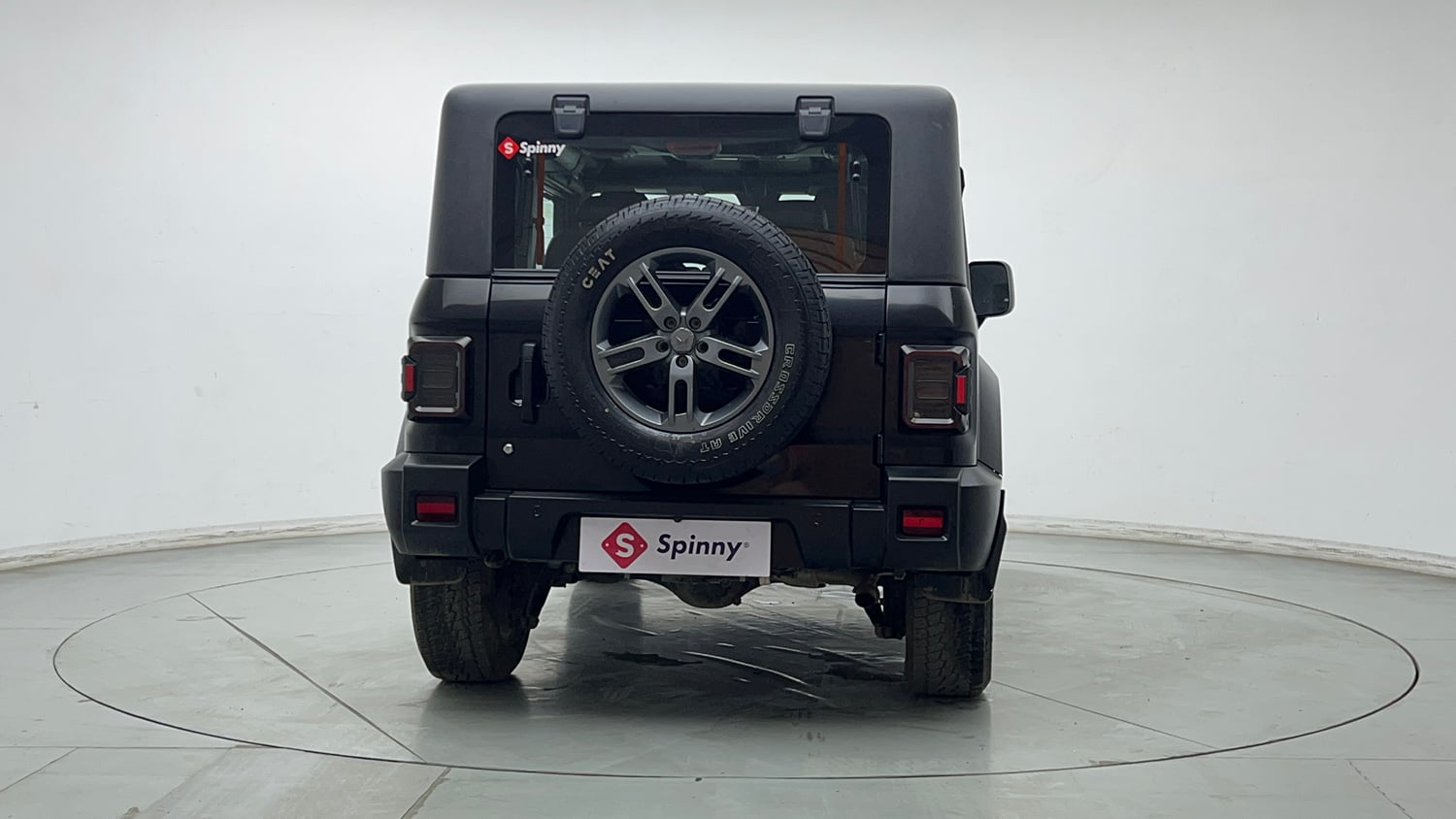 Used 2024 Mahindra Thar LX Hard Top Diesel MT RWD Diesel Manual exterior BACK VIEW