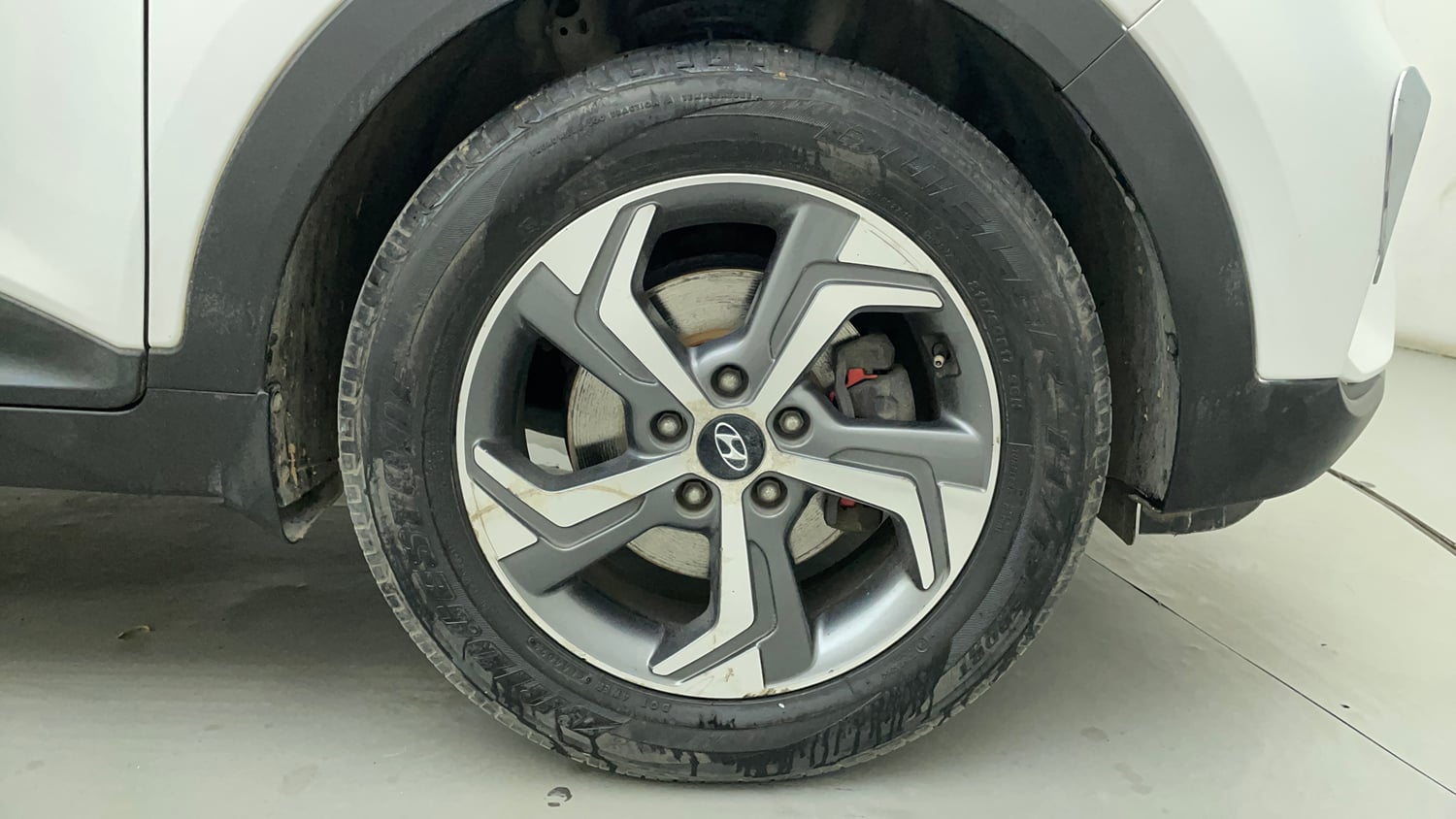 Used 2019 Hyundai Creta SX 1.6 (O) Petrol Petrol Manual tyres RIGHT FRONT TYRE RIM VIEW