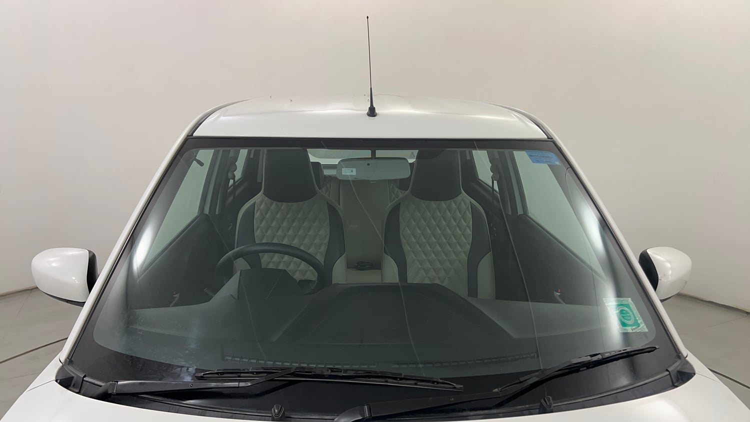Used 2023 Maruti Suzuki Wagon R ZXI 1.2 Petrol Manual exterior FRONT WINDSHIELD VIEW