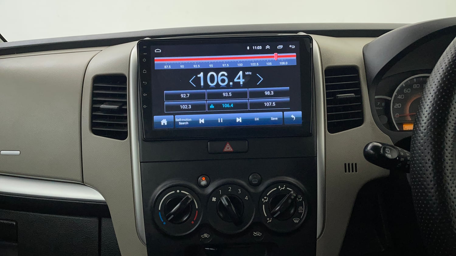 Used 2015 Maruti Suzuki Wagon R VXI Petrol Manual interior MUSIC SYSTEM & AC CONTROL VIEW