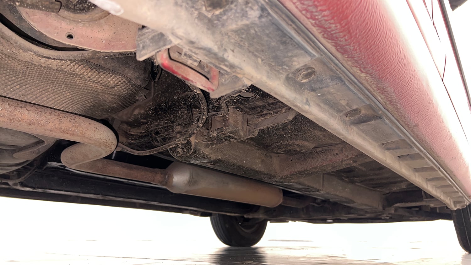 Used 2012 Maruti Suzuki Swift VXi Petrol Manual extra REAR RIGHT UNDERBODY VIEW