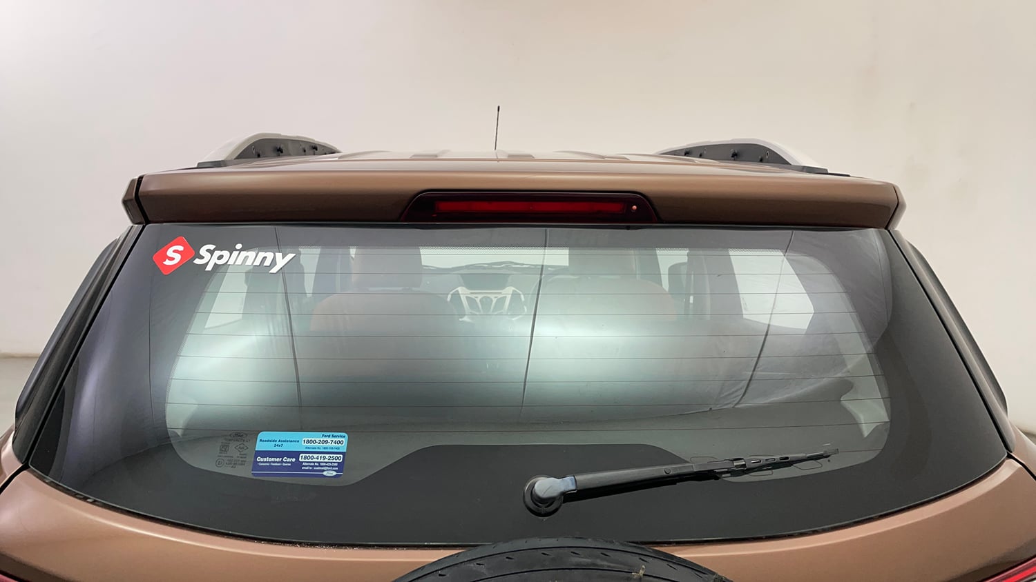Used 2016 Ford EcoSport Titanium 1.5L Ti-VCT AT Petrol Automatic exterior BACK WINDSHIELD VIEW