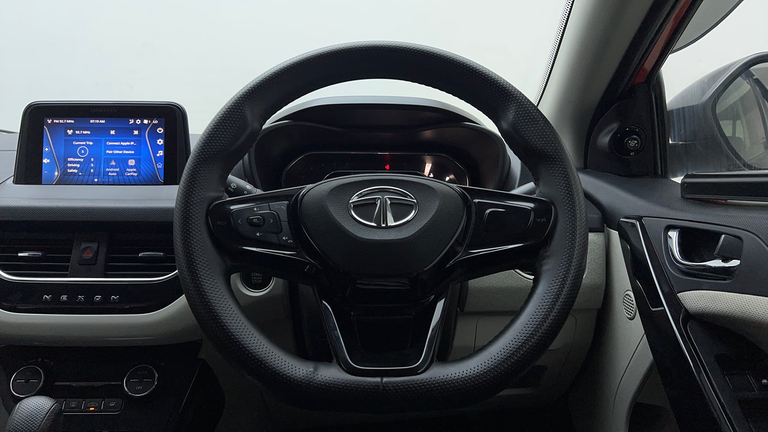 Used 2022 Tata Nexon XZA Plus Petrol Automatic interior STEERING VIEW