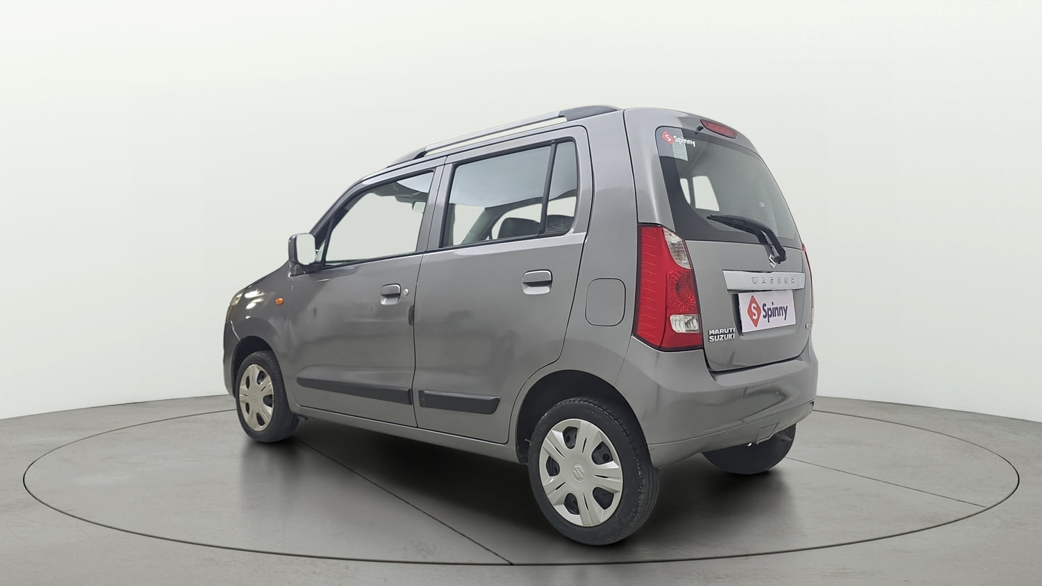 Used 2017 Maruti Suzuki Wagon R VXI Petrol Manual exterior LEFT REAR CORNER VIEW