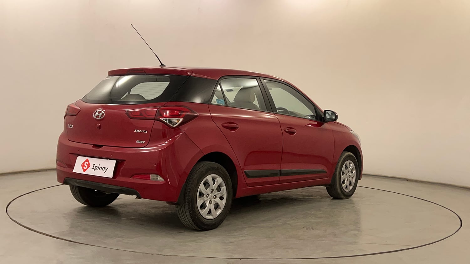 Used 2016 Hyundai Elite i20 Sportz 1.2 Petrol Manual exterior RIGHT REAR CORNER VIEW