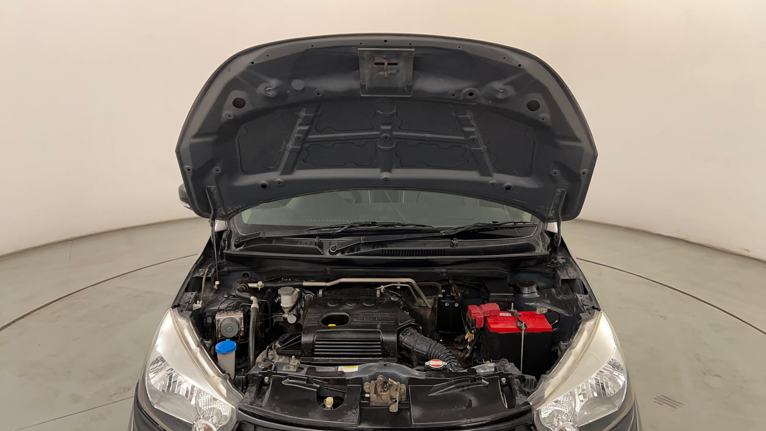 Used 2018 Maruti Suzuki Celerio X Zxi (Opt) Petrol Manual engine ENGINE & BONNET OPEN FRONT VIEW