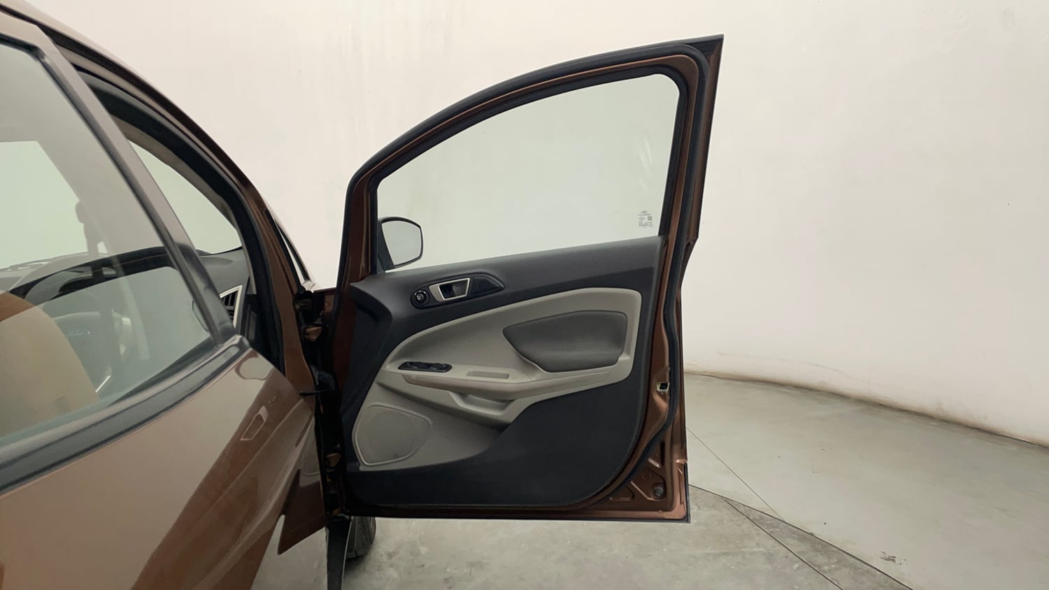Used 2016 Ford EcoSport Titanium 1.5L Ti-VCT AT Petrol Automatic interior RIGHT FRONT DOOR OPEN VIEW
