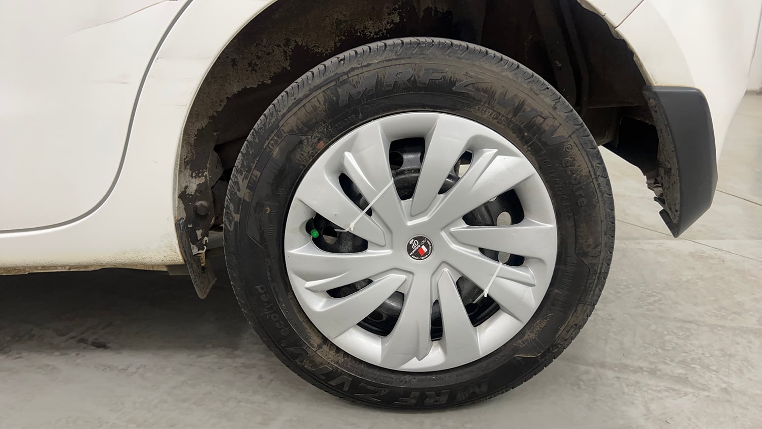Used 2023 Maruti Suzuki Wagon R ZXI 1.2 Petrol Manual tyres LEFT REAR TYRE RIM VIEW