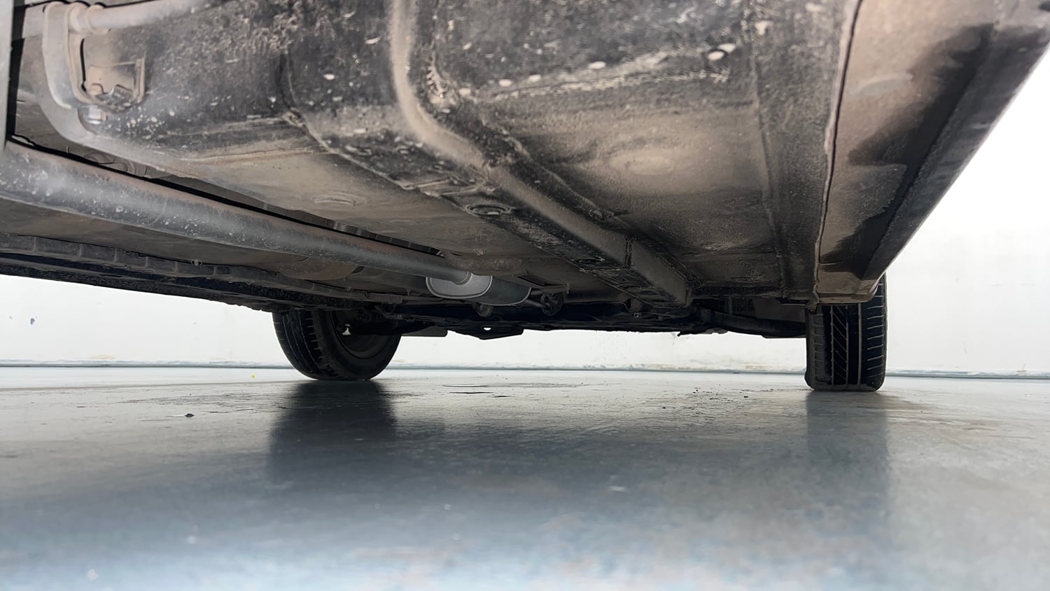 Used 2016 Hyundai Grand i10 Sportz 1.2 Kappa VTVT Petrol Manual extra REAR RIGHT UNDERBODY VIEW