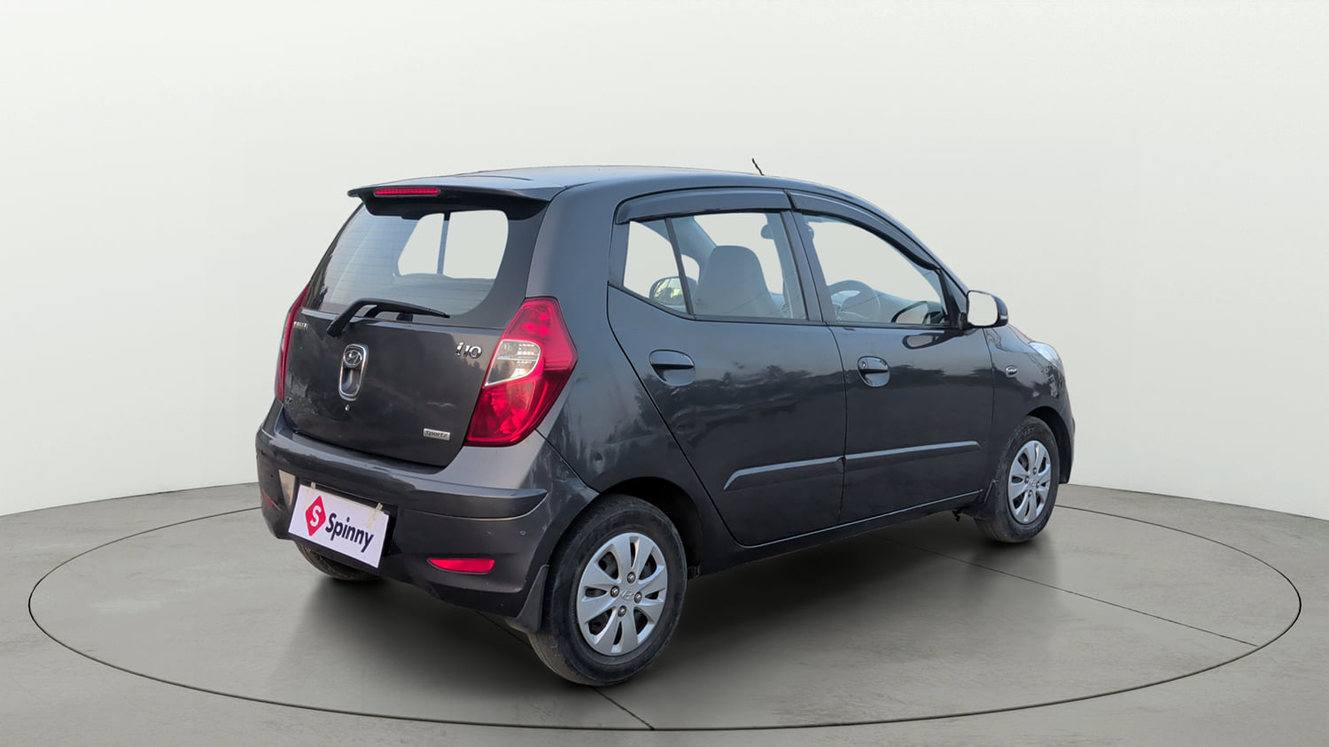 Used 2012 Hyundai i10 Sportz 1.2 Kappa2 Petrol Manual exterior RIGHT REAR CORNER VIEW