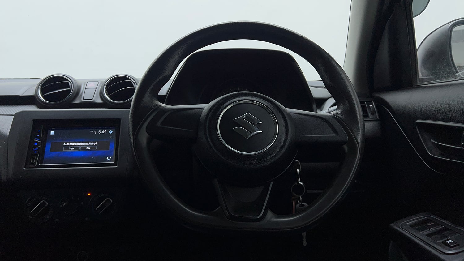 Used 2023 Maruti Suzuki Swift LXi Petrol Manual interior STEERING VIEW