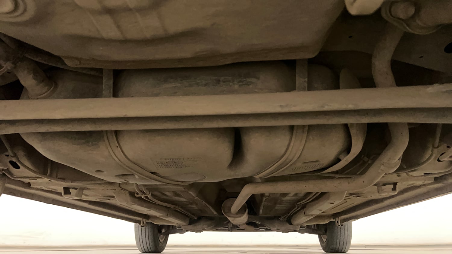 Used 2018 Maruti Suzuki Celerio X Zxi (Opt) Petrol Manual extra REAR UNDERBODY VIEW (TAKEN FROM REAR)