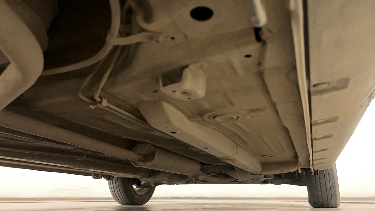 Used 2018 Maruti Suzuki Celerio X Zxi (Opt) Petrol Manual extra REAR RIGHT UNDERBODY VIEW
