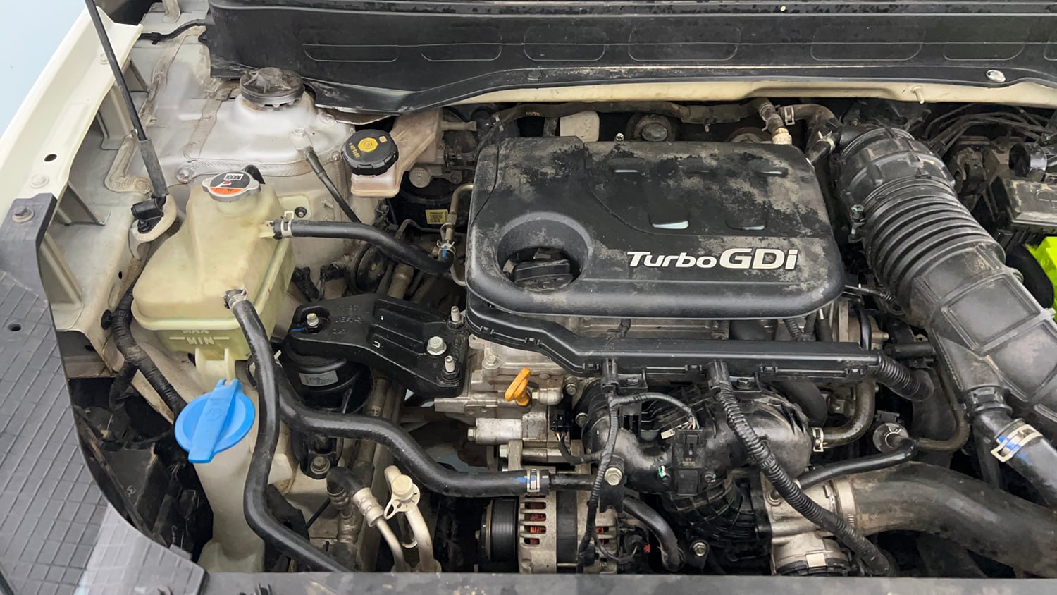 Used 2019 Hyundai Venue SX Plus 1.0 Turbo DCT Petrol Automatic engine ENGINE RIGHT SIDE VIEW