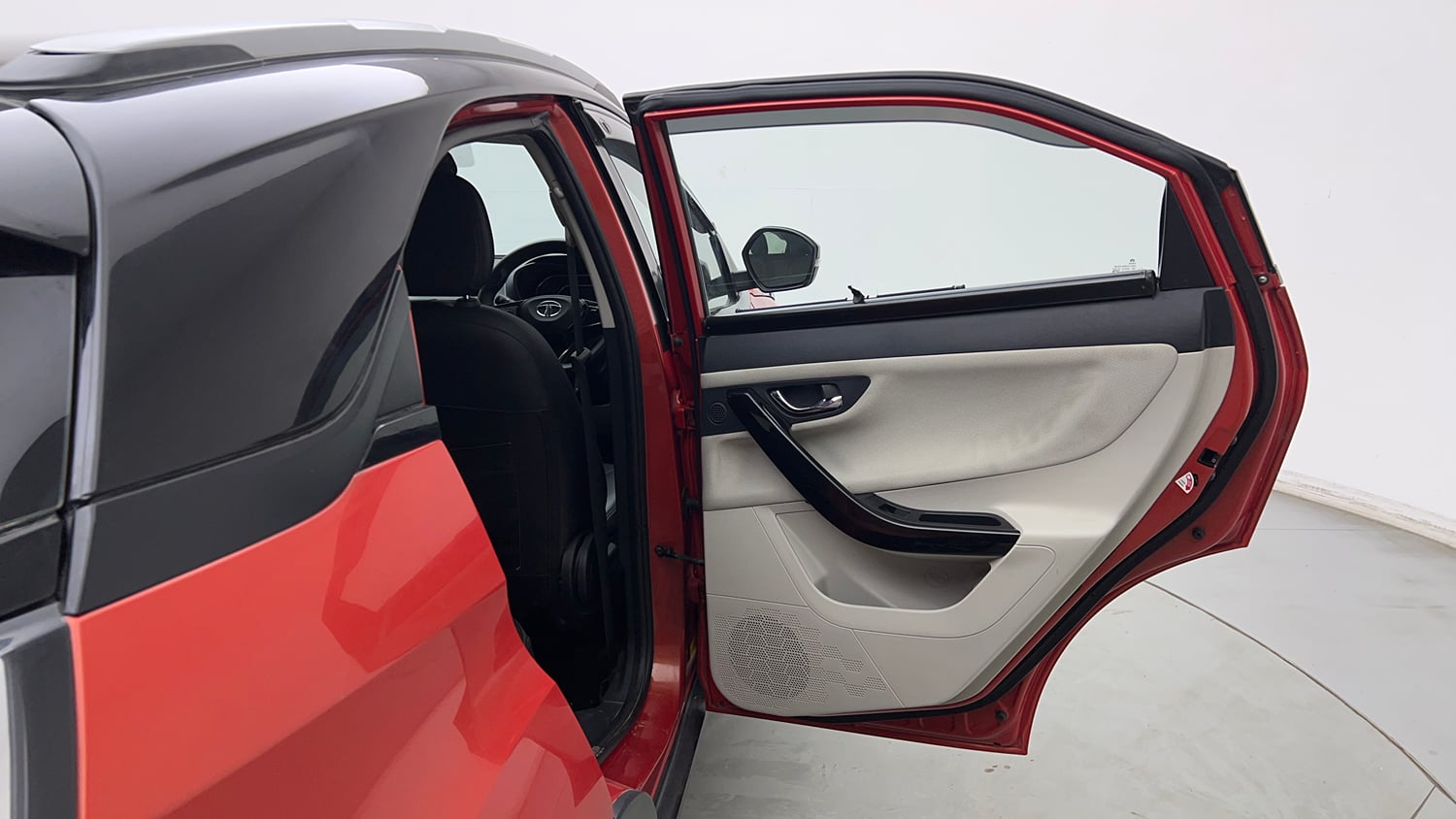 Used 2022 Tata Nexon XZA Plus Petrol Automatic interior RIGHT REAR DOOR OPEN VIEW