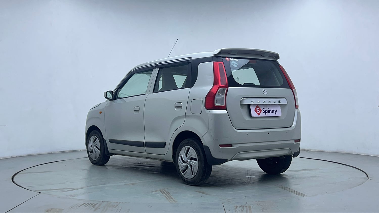 Used 2022 Maruti Suzuki Wagon R VXI 1.0 CNG Cng Manual exterior LEFT REAR CORNER VIEW