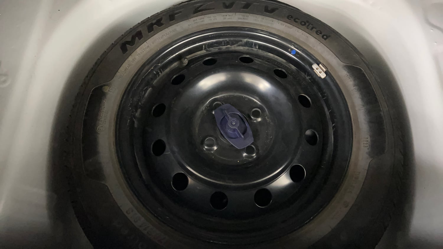 Used 2023 Maruti Suzuki Wagon R ZXI 1.2 Petrol Manual tyres SPARE TYRE VIEW