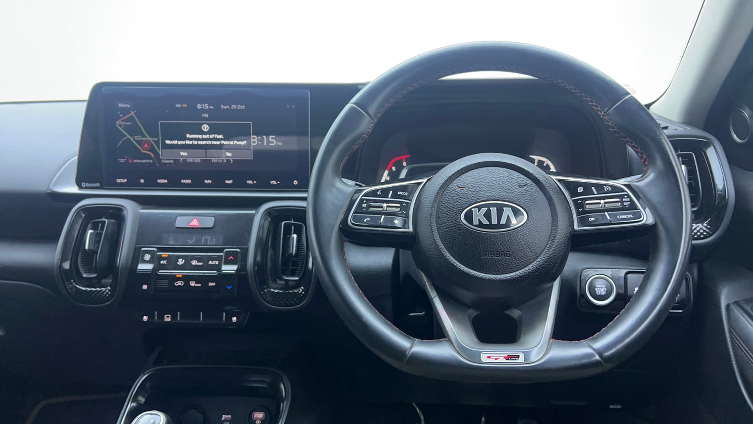 Used 2021 Kia Sonet GTX Plus 1.5 Diesel Manual interior STEERING VIEW