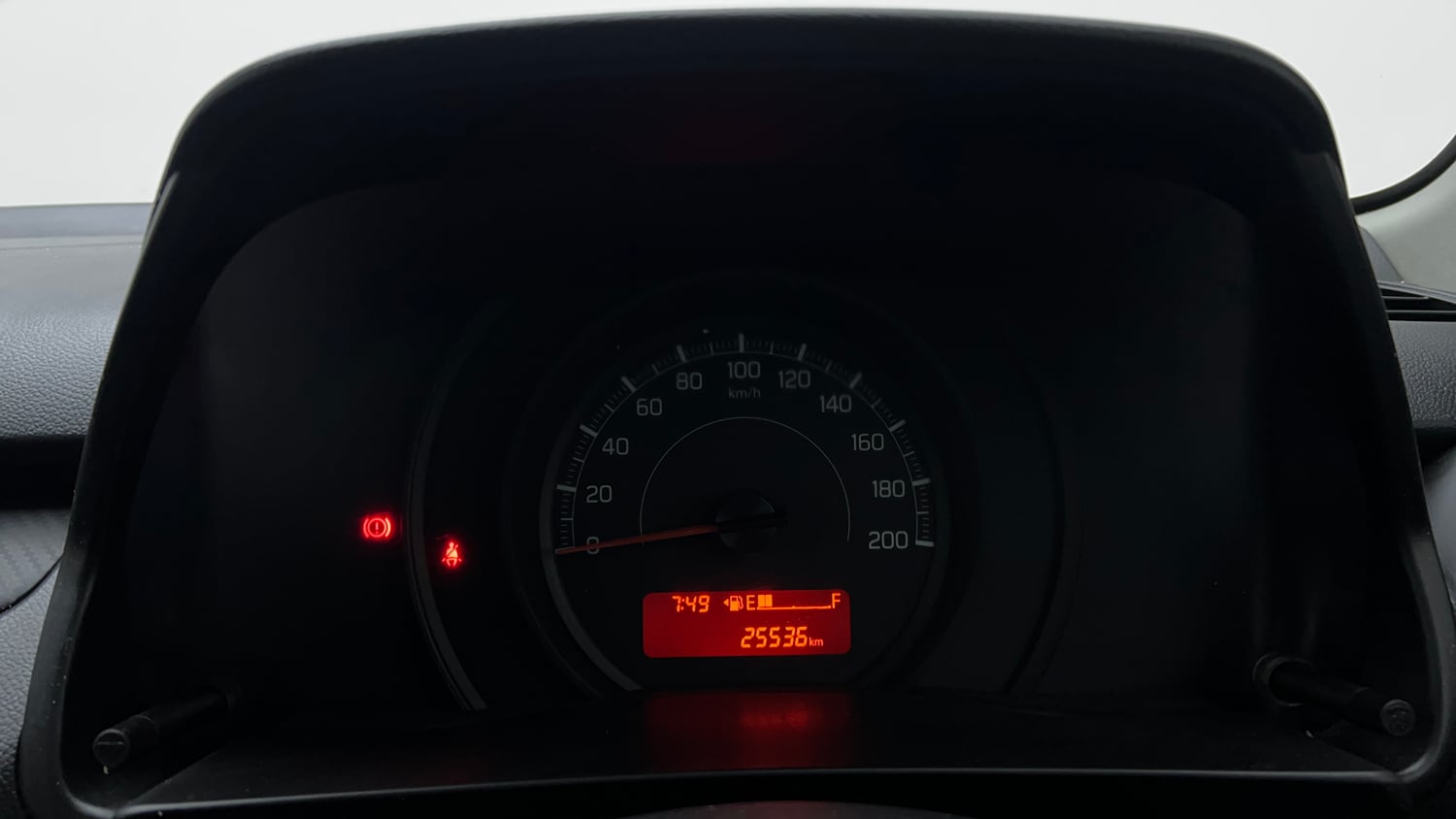 Used 2023 Maruti Suzuki Swift LXi Petrol Manual interior CLUSTERMETER VIEW