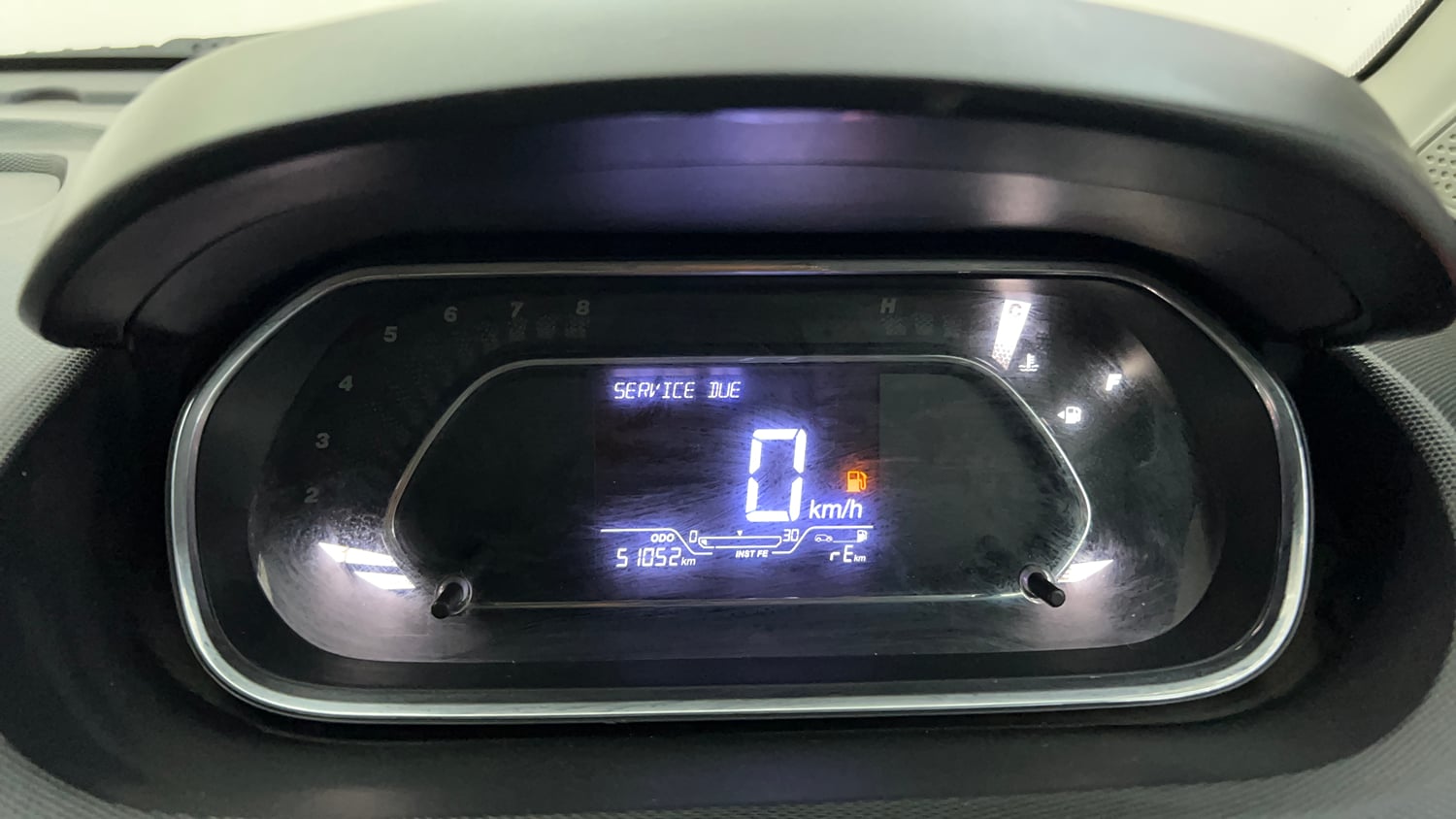 Used 2021 Tata Tiago XZ Petrol Manual interior CLUSTERMETER VIEW