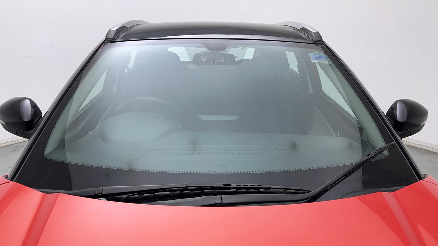 Used 2022 Tata Nexon XZA Plus Petrol Automatic exterior FRONT WINDSHIELD VIEW