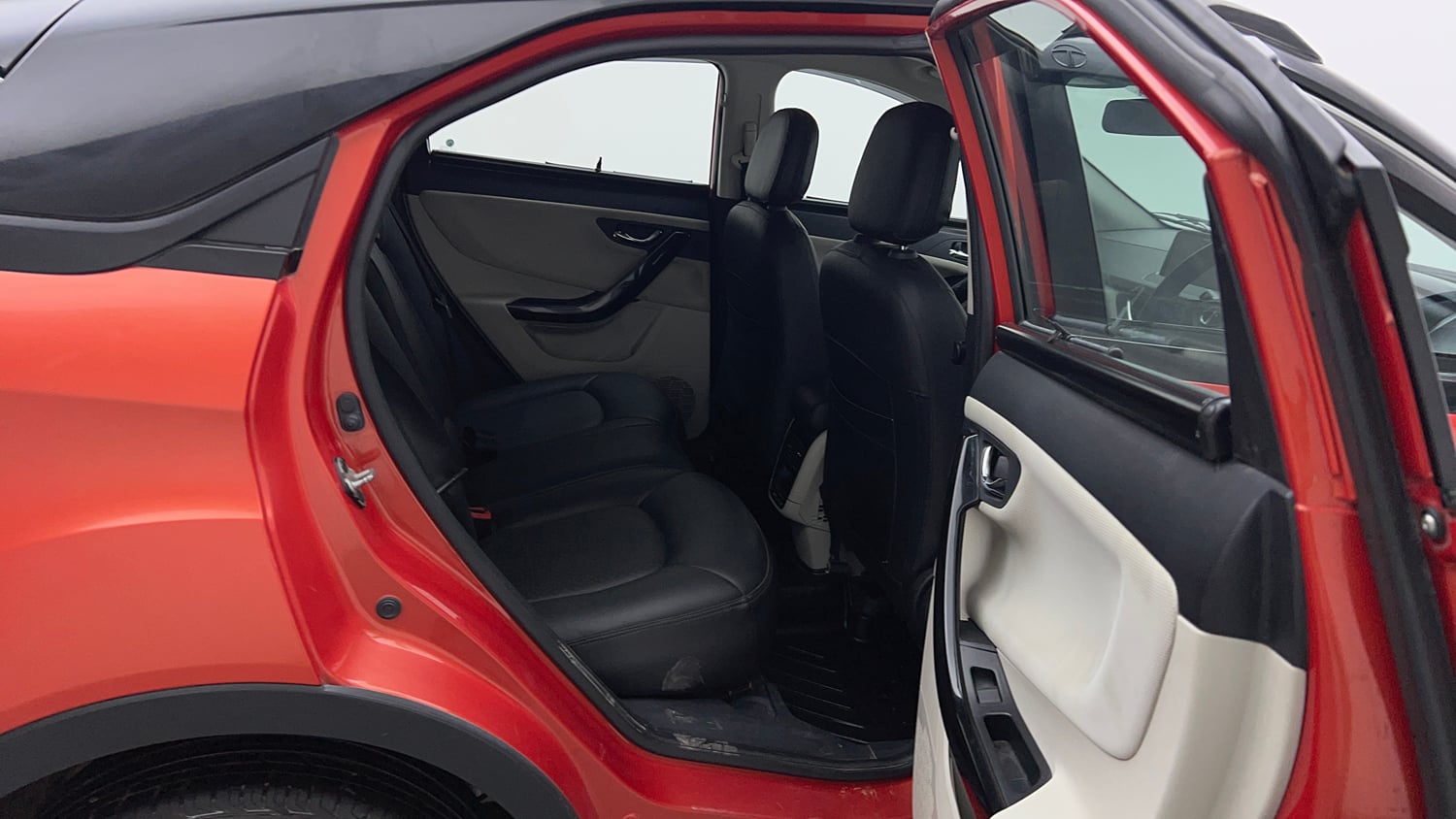 Used 2022 Tata Nexon XZA Plus Petrol Automatic interior RIGHT SIDE REAR DOOR CABIN VIEW