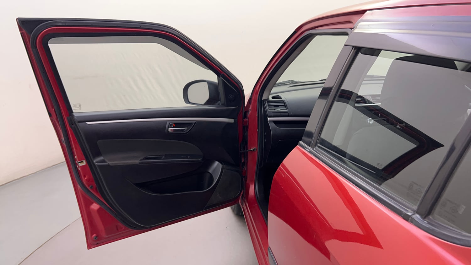 Used 2012 Maruti Suzuki Swift VXi Petrol Manual interior LEFT FRONT DOOR OPEN VIEW