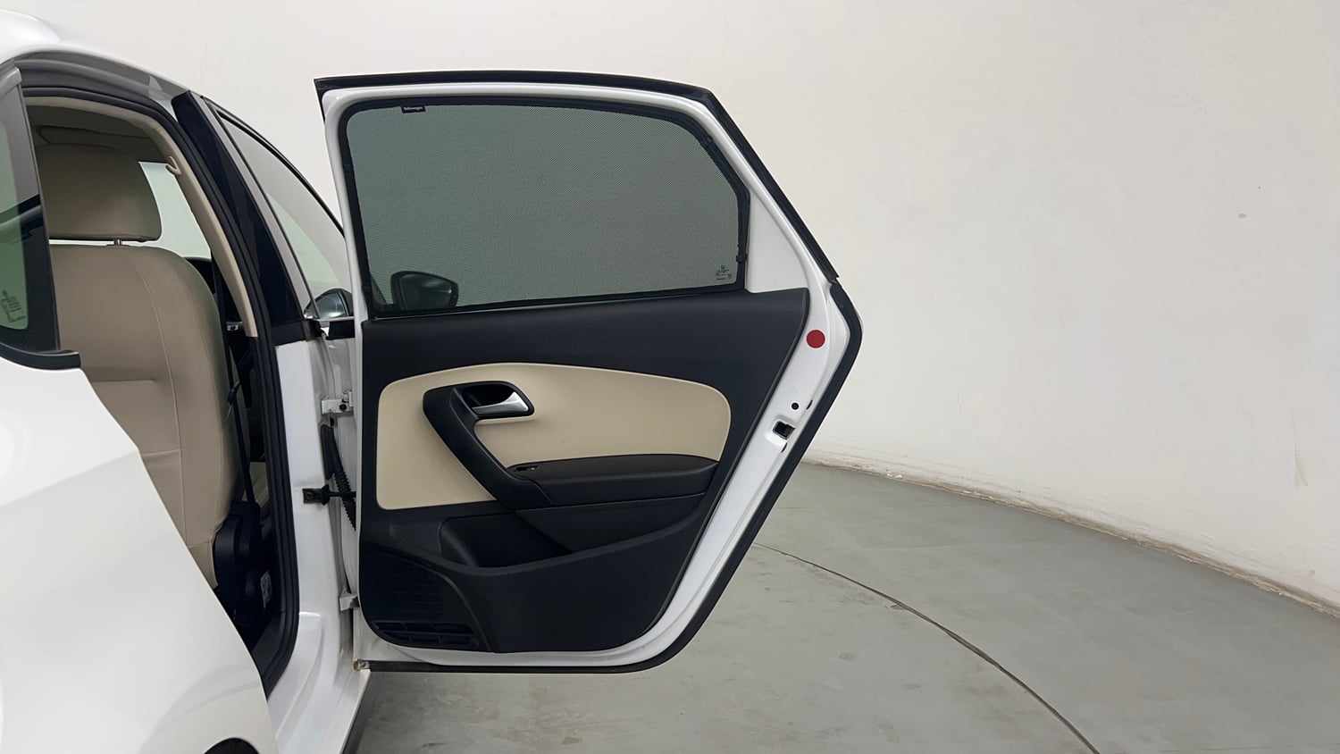 Used 2022 Volkswagen Vento Highline Plus 1.0L TSI Automatic Petrol Automatic interior RIGHT REAR DOOR OPEN VIEW