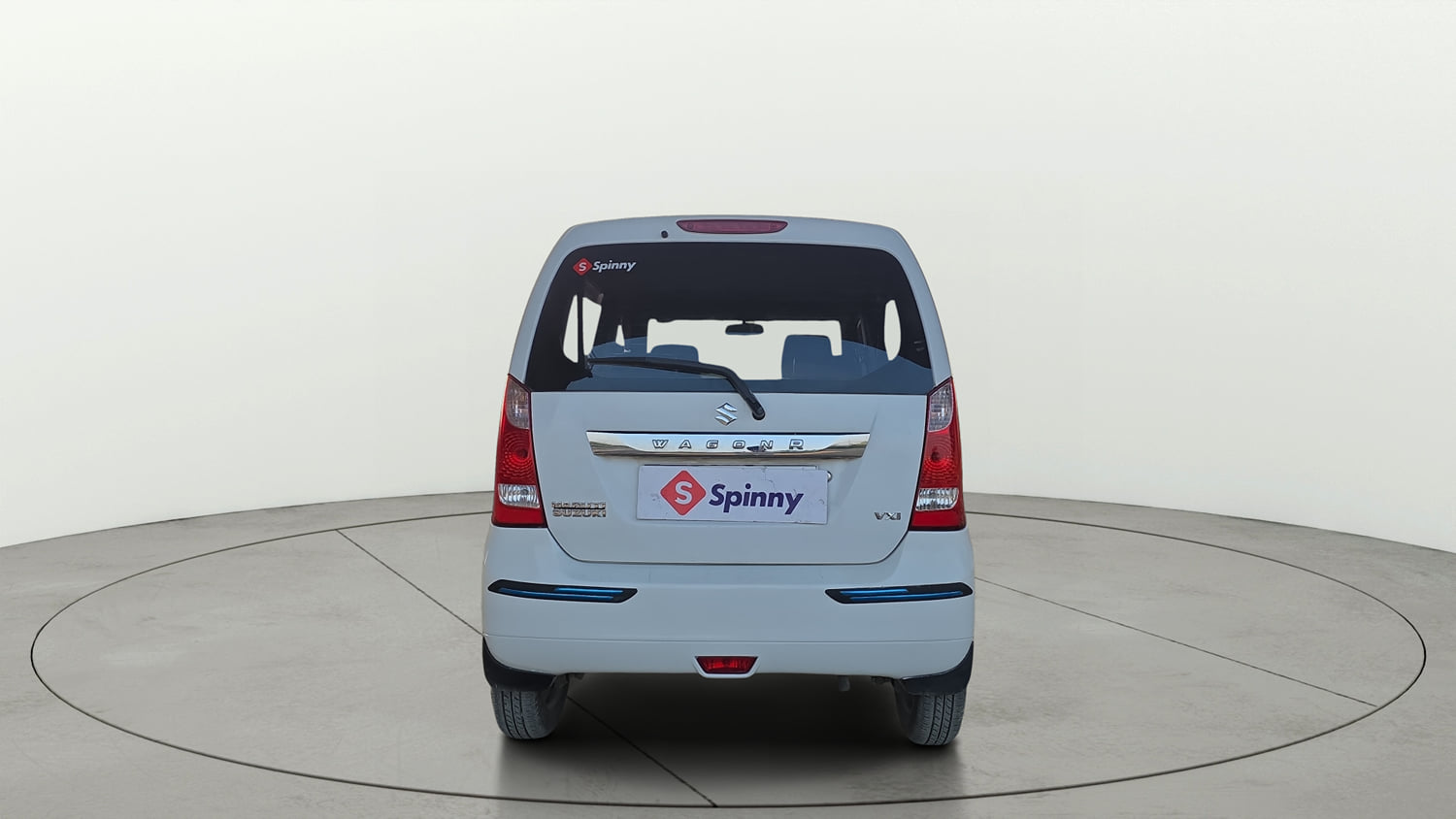 Used 2015 Maruti Suzuki Wagon R VXI Petrol Manual exterior BACK VIEW