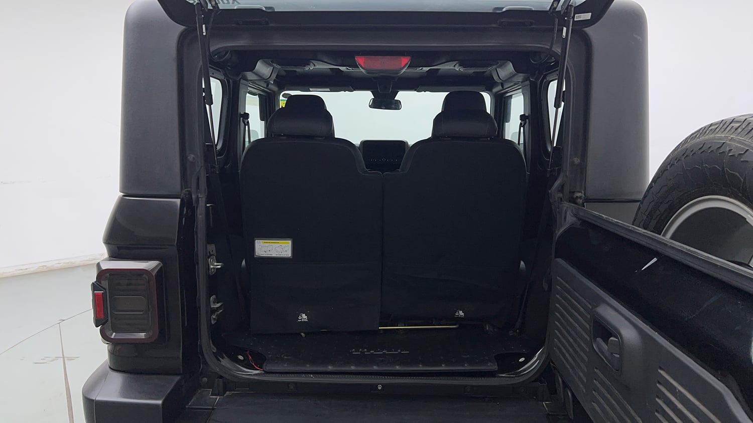 Used 2024 Mahindra Thar LX Hard Top Diesel MT RWD Diesel Manual interior DICKY INSIDE VIEW