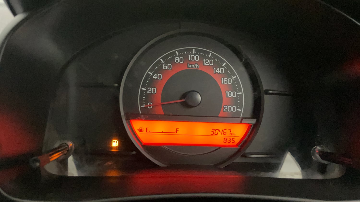 Used 2021 Maruti Suzuki Ignis Sigma 1.2 MT Petrol Manual interior CLUSTERMETER VIEW