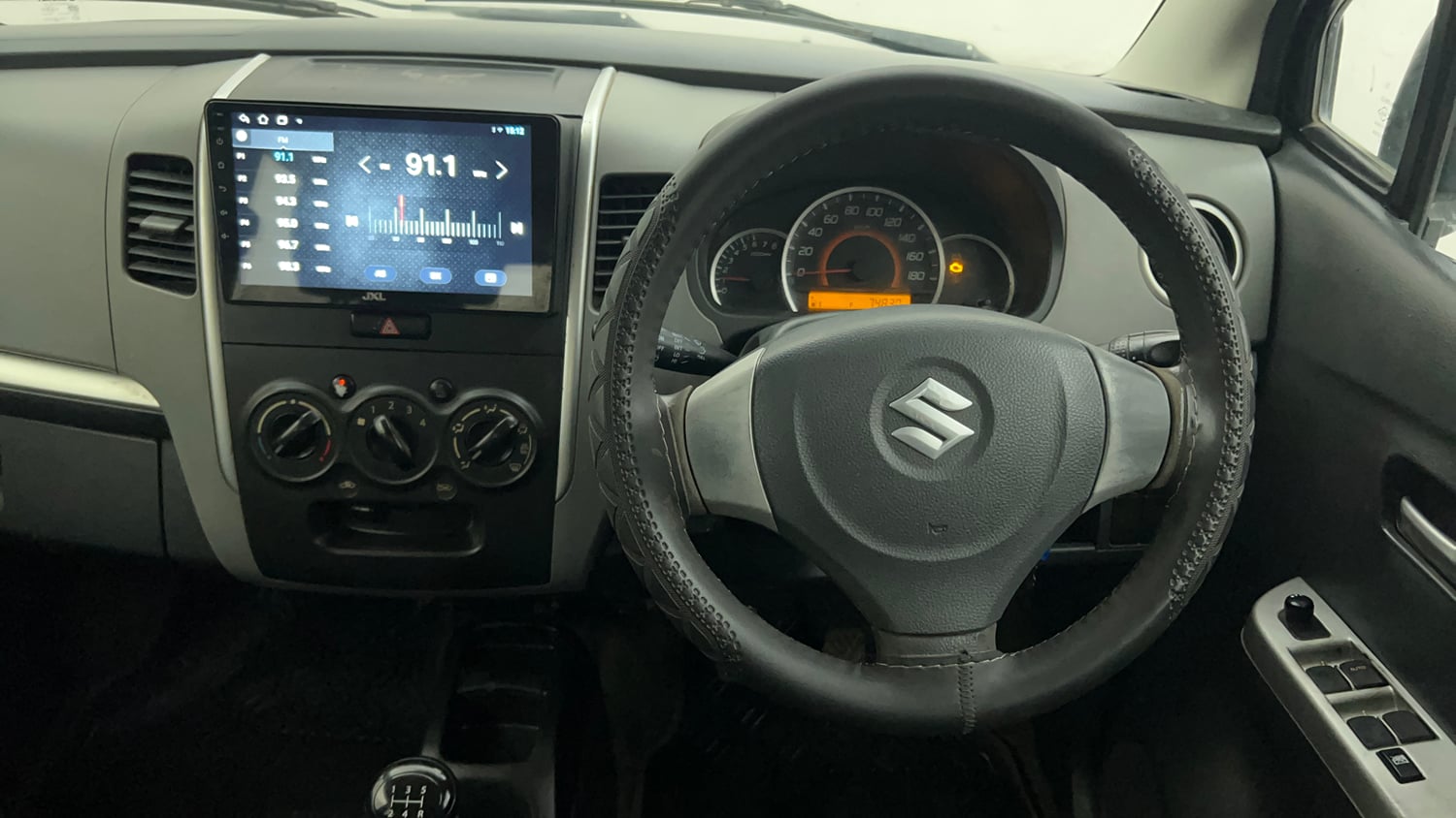 Used 2012 Maruti Suzuki Wagon R 1.0 VXI Petrol + CNG (Outside Fitted) Cng Manual interior STEERING VIEW