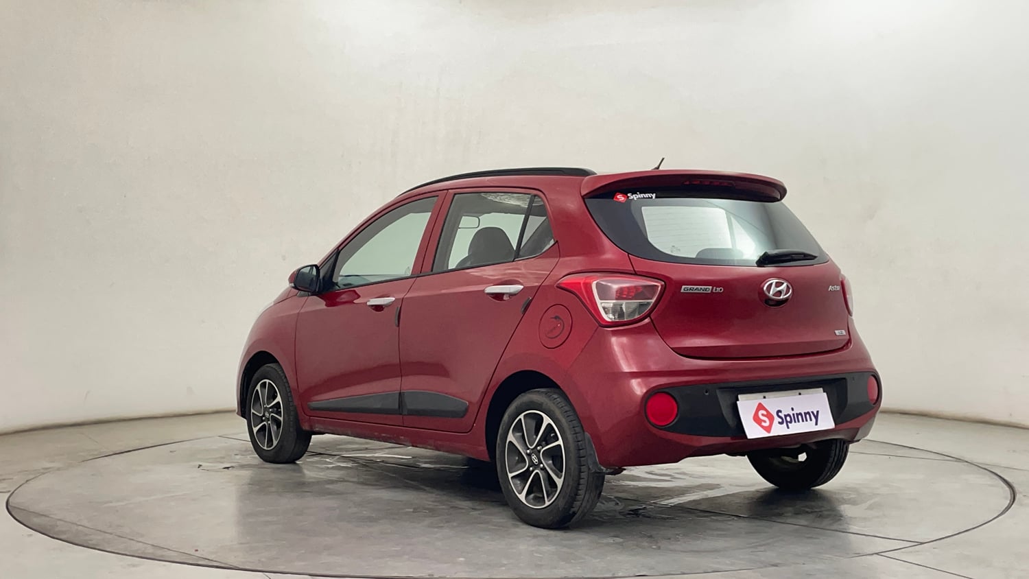 Used 2018 Hyundai Grand i10 Asta 1.2 Kappa VTVT Petrol Manual exterior LEFT REAR CORNER VIEW