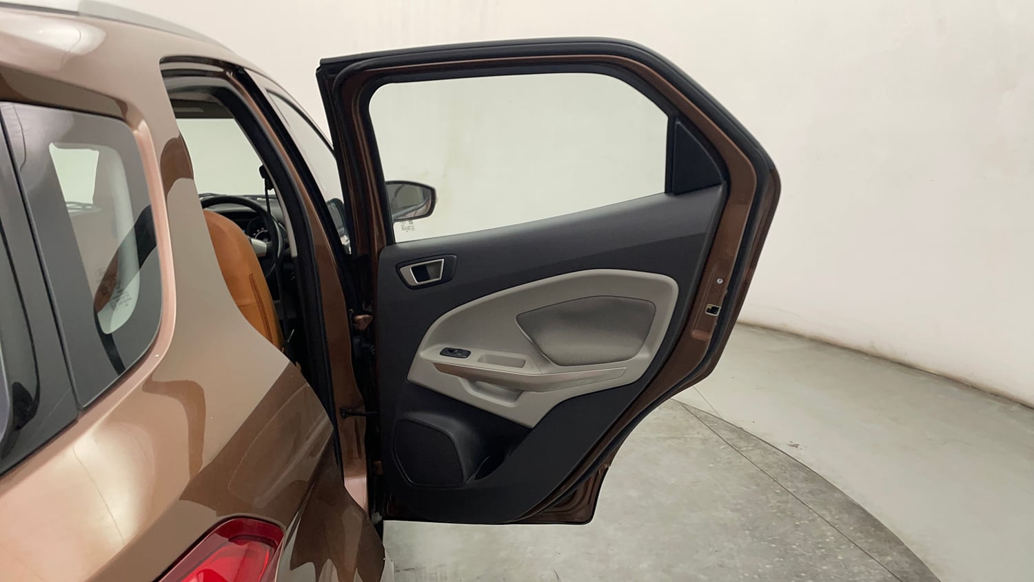Used 2016 Ford EcoSport Titanium 1.5L Ti-VCT AT Petrol Automatic interior RIGHT REAR DOOR OPEN VIEW
