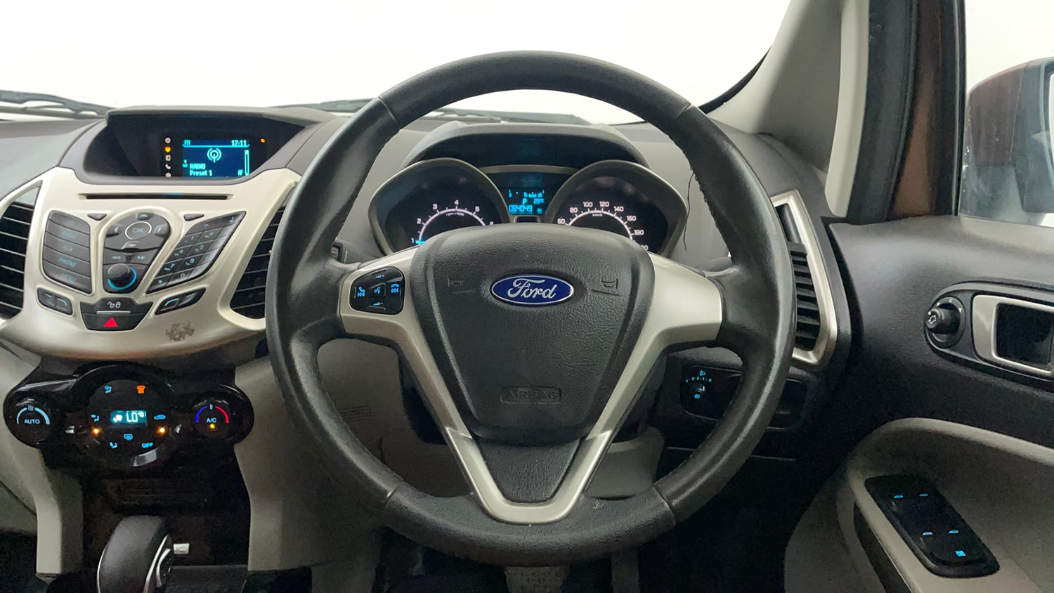 Used 2016 Ford EcoSport Titanium 1.5L Ti-VCT AT Petrol Automatic interior STEERING VIEW