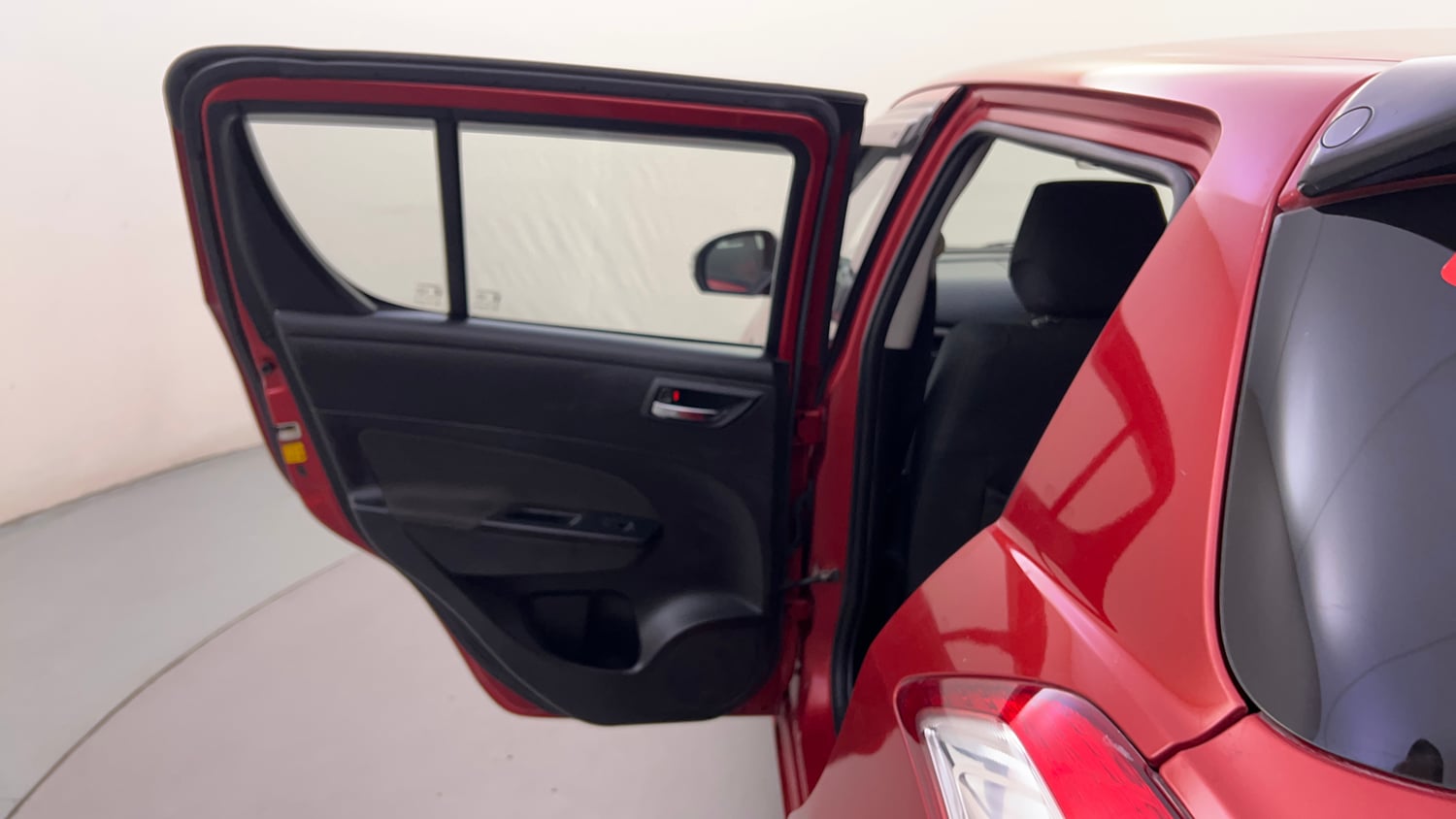 Used 2012 Maruti Suzuki Swift VXi Petrol Manual interior LEFT REAR DOOR OPEN VIEW
