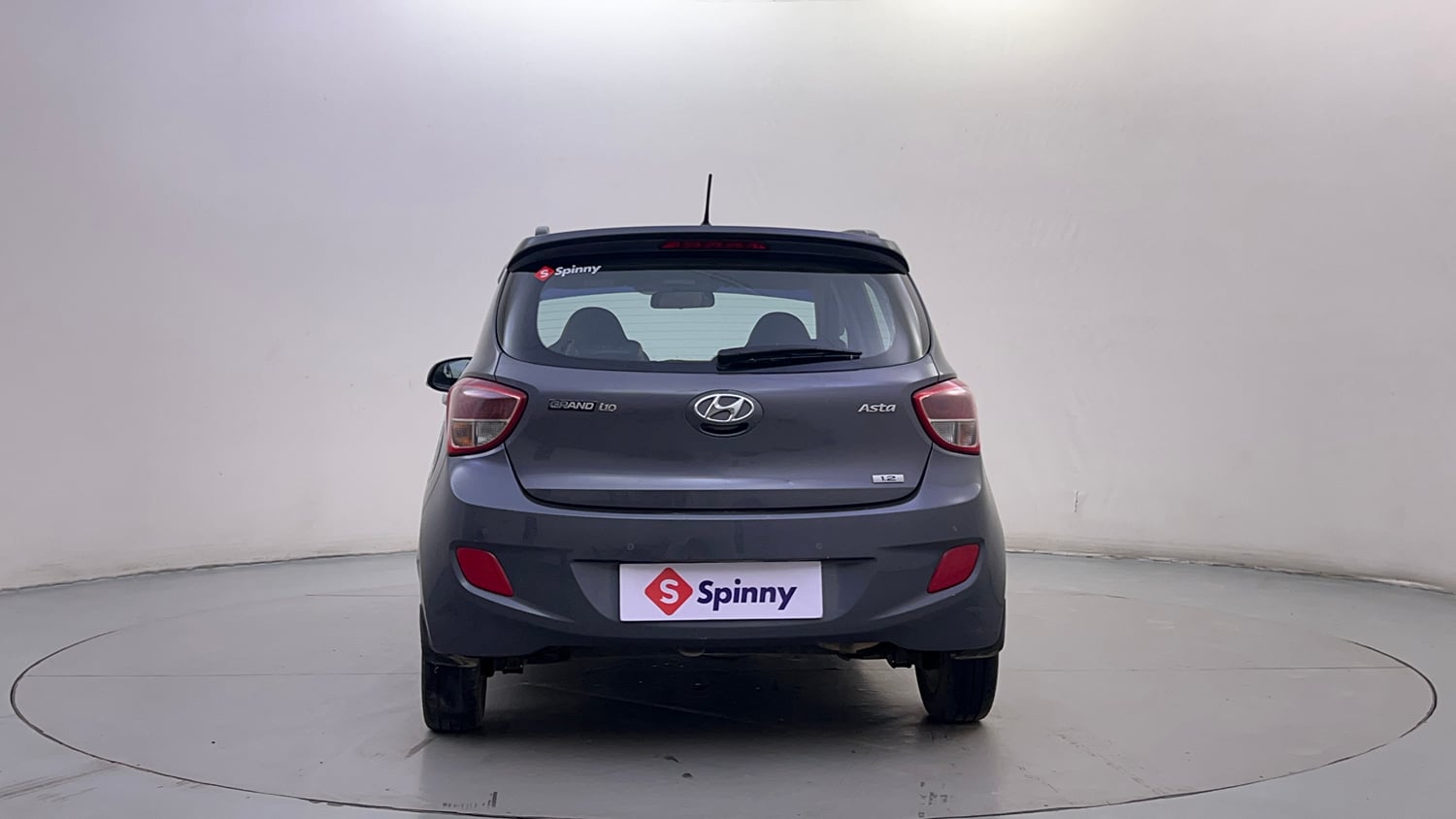 Used 2016 Hyundai Grand i10 Asta 1.2 Kappa VTVT (O) Petrol Manual exterior BACK VIEW