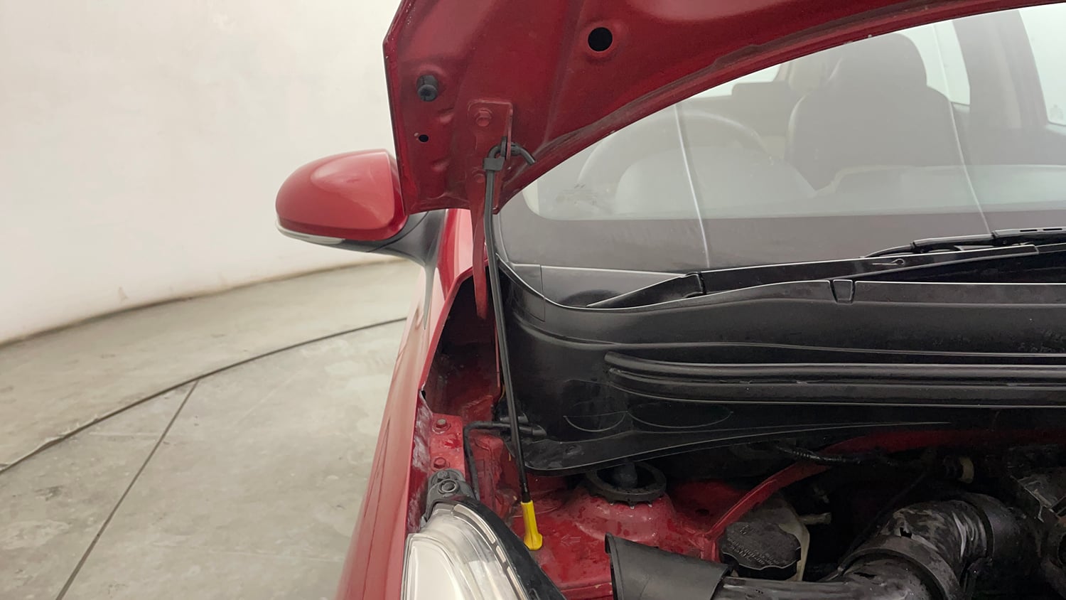 Used 2018 Hyundai Grand i10 Asta 1.2 Kappa VTVT Petrol Manual engine ENGINE RIGHT SIDE HINGE & APRON VIEW