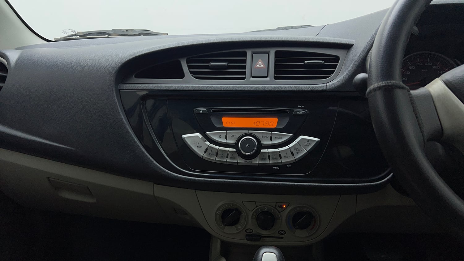 Used 2017 maruti-suzuki Alto K10 VXi (O) AMT Petrol Automatic interior MUSIC SYSTEM & AC CONTROL VIEW
